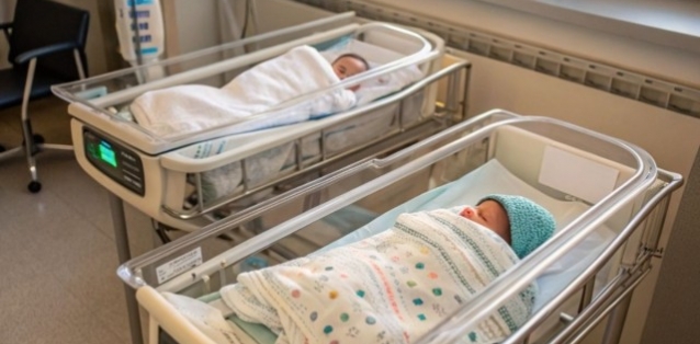 reciennacidosgemelosintercambiobebeshospital280325.jpg